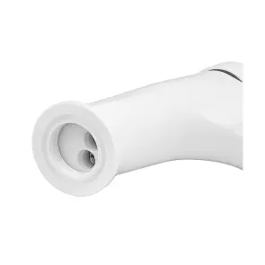 Смеситель для умывальника Plamix Lucas-001 SET White с подводом (PM0706) №2