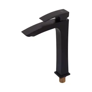 Смеситель для умывальника Koer KB-11007-05 высокий (Цвет черный) (KR3441) №7