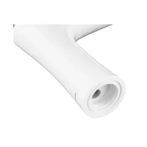 Смеситель для умывальника Plamix Cezar-001 SET White (с подводом) (PM0661) №4