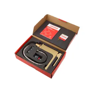 Смеситель для умывальника KOER KB-10009-12 (Цвет матового золота) (KR5977) №2
