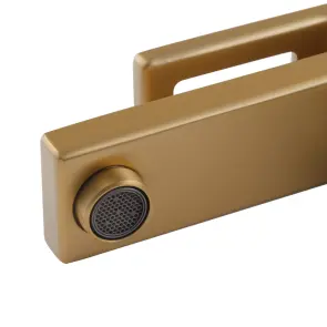 Смеситель для умывальника KOER KB-10009-12 (Цвет матового золота) (KR5977) №5
