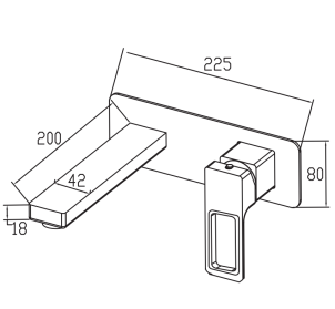 Смеситель для умывальника KOER KB-16009-07 (Цвет графит) (KR5981) №2