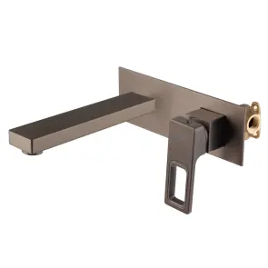 Смеситель для умывальника KOER KB-16009-07 (Цвет графит) (KR5981) №6