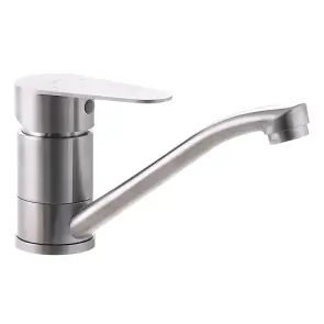 Смеситель для умывальника Champion ASA-004-15cm из нерж. стали SUS304 (CH6564) №1