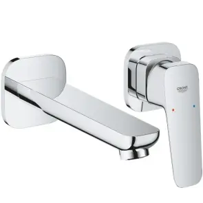 Смеситель для раковины Grohe Cubeo на 2 отверстия M-размера (1017880000) №1