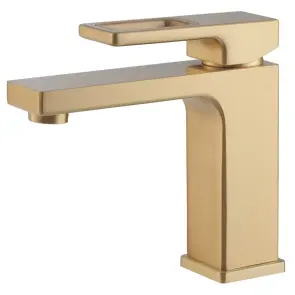 Смеситель для умывальника KOER KB-10009-12 (Цвет матового золота) (KR5977) №1