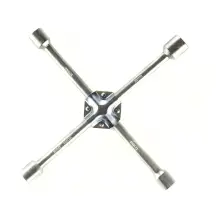 Ключ колісний хрестовий посилений 17x19x21x23мм СИЛА