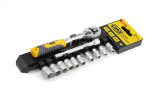Набір насадок 72Т CrV ¼ 12шт СИЛА №1