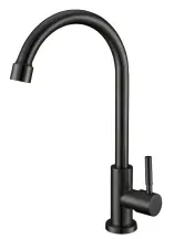 Кран для холодной воды MIXXUS MONO-01.SUS BLACK из нерж. стали (MI6561)