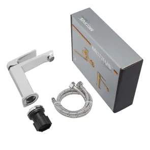 Змішувач для умивальника Mixxus Premium Ares 001 (NUT) (MI8256) №5