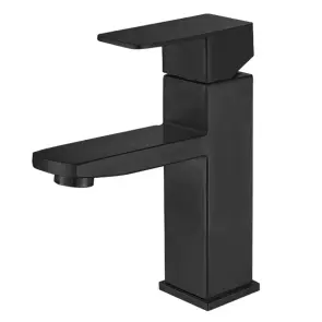 Смеситель для умывальника Champion KUB-001 Black (CH0312) №1