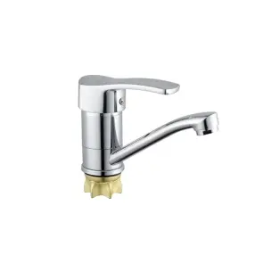 Змішувач для умивальника Champion Ped 555-279-15cm (Nut) (MI6375) №1