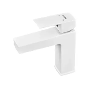 Смеситель для умывальника Plamix Kubus-001 SET White (с подводкой) (PM0671) №1