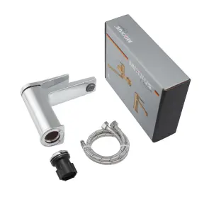Змішувач для умивальника Mixxus Premium Degas 001 (NUT) (MI8245) №7