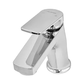 Смеситель для умывальника Plamix Lucas-001 SET Chrome с подводом (PM0707) №6
