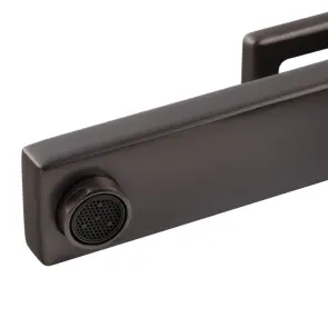 Смеситель для умывальника высокий KOER KB-11009-07 (Цвет графит) (KR5978) №2