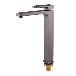 Смеситель для умывальника высокий KOER KB-11009-07 (Цвет графит) (KR5978) №5
