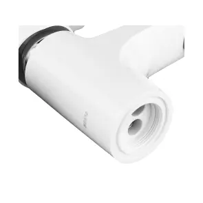 Смеситель для умывальника Plamix Fidel-001 SET White (с подводом) (PM0659) №4