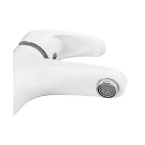 Смеситель для умывальника Plamix Fidel-001 SET White (с подводом) (PM0659) №6