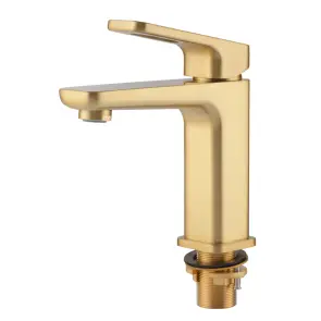 Смеситель для умывальника KOER KB-10031-12 (Цвет матового золота) (KR5973) №7