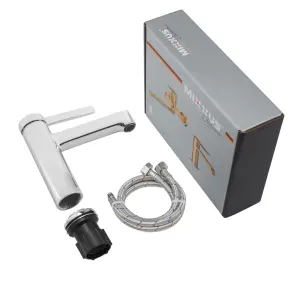 Смеситель для умывальника Mixxus Premium Verdi 001 (NUT) (MI8240) №2