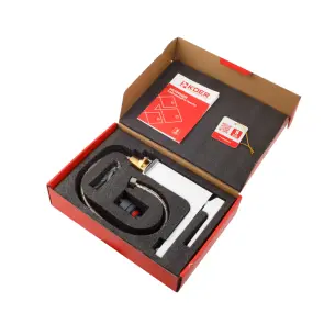 Смеситель для умывальника KOER KB-10009-04 (Цвет хром+белый) (KR5975) №6