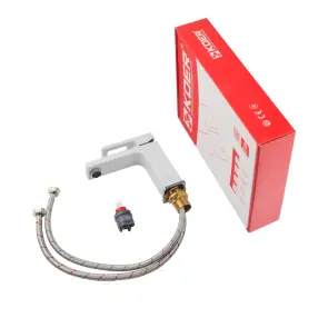 Смеситель для умывальника KOER KB-10009-04 (Цвет хром+белый) (KR5975) №8