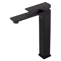 Смеситель для умывальника Koer KB-11010-05 высокий (Цвет черный) (KR3483)