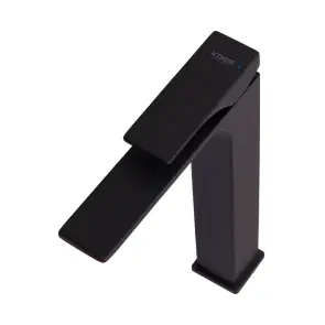 Смеситель для умывальника Koer KB-11010-05 высокий (Цвет черный) (KR3483) №2