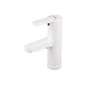 Смеситель для умывальника Plamix Raul-001-A White (без подвода) (PM0651) №1