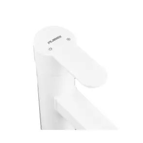 Смеситель для умывальника Plamix Raul-001-A White (без подвода) (PM0651) №2
