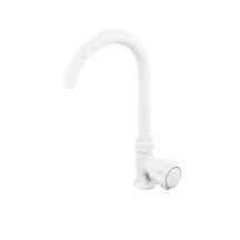 Кран для холодной воды Plamix Mono-005 White (PM0675)