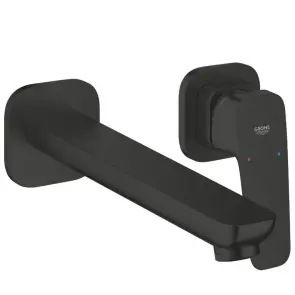Змішувач для раковини Grohe Cubeo на 2 отвори L-розміру (1017892430) №1