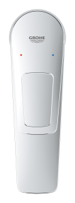 Одноважільний змішувач для раковини M-Size Grohe BauLoop New з нажимним донним клапаном (23886001) №3