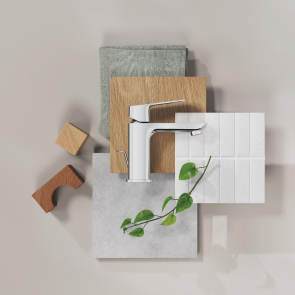 Одноважільний змішувач для раковини Grohe Cubeo S-розміру (1016940000) №4