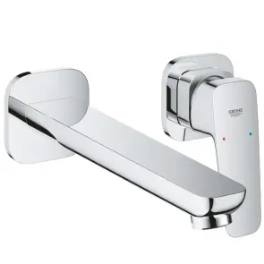 Смеситель для раковины Grohe Cubeo на 2 отверстия L-размера (1017890000) №1
