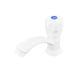Кран для холодной воды Plamix Mono-001-B White (PM0676) №1