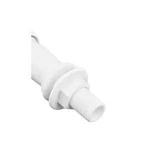 Кран для холодной воды Plamix Mono-001-B White (PM0676) №3