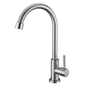 Кран для холодной воды Haiba MONO-01.SUS из нержавеющей стали SUS304 (HB9614) №1