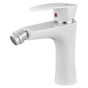 Смеситель для биде Plamix Cezar-002 SET White (с подводкой) (PM0731) №1