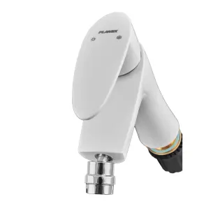 Смеситель для биде Plamix Cezar-002 SET White (с подводкой) (PM0731) №3