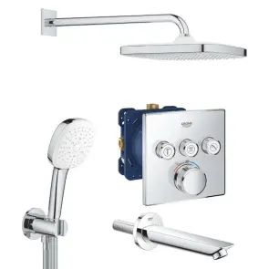 Набір для комплектації вани з Tempesta Cube 250 Grohe Eurocube (26415SC6) №1