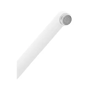 Смеситель для ванны Plamix Pablo -140 EURO SET White (со шлангом и воронкой) (PM0670) №4