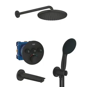 Набір для комплектації ванни та душа Grohe Grohtherm SmartControl з New Tempesta 250 (UA26415SC10) №1