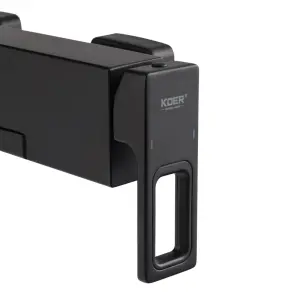 Змішувач для ванни з коротким виливом KOER KB-41009-05 (Колір чорний) (KR6018) №2