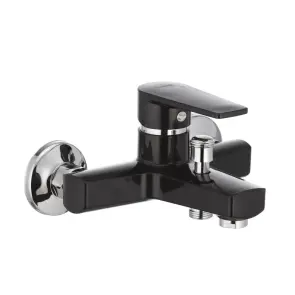 Смеситель для ванны Plamix Oscar-009 черный (без шланга и лейки) (PM0027) №1