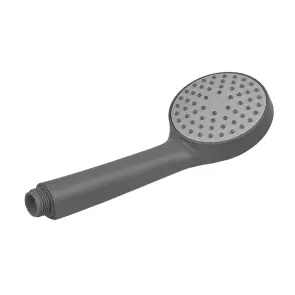 Смеситель для ванны Plamix Oscar-006 Euro SET Graphite (со шлангом, воронкой и кронш.) (Цвет графит) (PM6098) №3