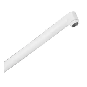 Смеситель для ванны PLAMIX OSCAR-006 EURO SET WHITE (со шлангом, воронкой и кронштейном) (MX1895) №2