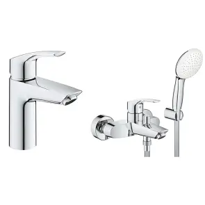 Набор смесителей для ванной Grohe Eurosmart (UA123302S0) №1