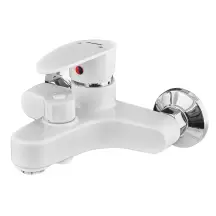 Смеситель для ванны Plamix Cezar-009 EURO White (без шланга, лейки и кронштейна) (PM0736)